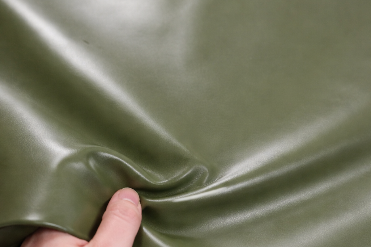 Δέρμα αρνί nappa πράσινο φυσικό για τσάντες και δερμάτινες κατασκευές