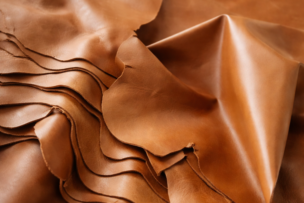 Δέρμα κατσίκι ταμπά για πορτοφόλια και καπνοθήκες