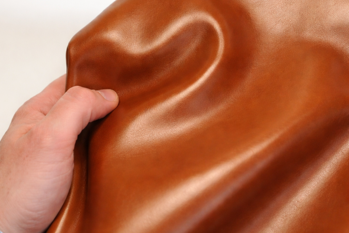 δέρμα μοσχάρι λείο τάμπα για κατασκευές πορτοφόλια και αξεσουάρ