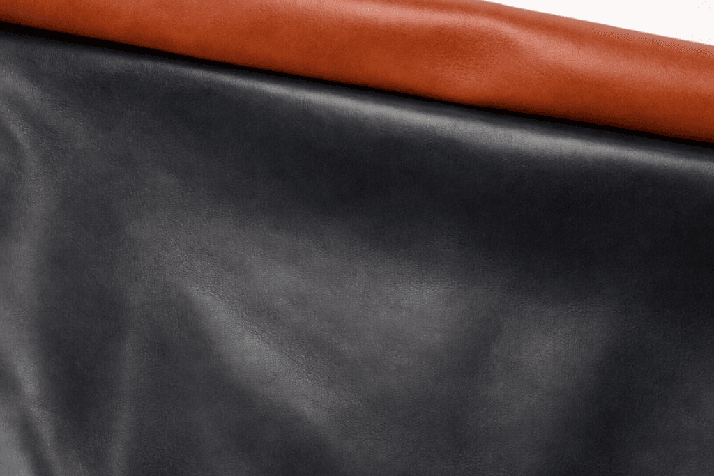 sheepskin leather lining soft thin for shoes bags black tan